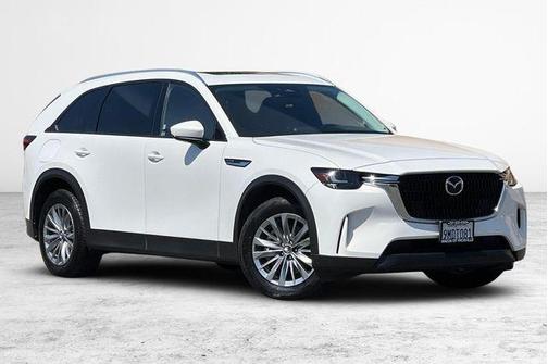 Rhodium White Premium 2024 Mazda CX-90 PHEV Preferred