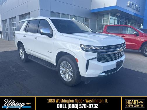 Summit White 2024 Chevrolet Tahoe Premier