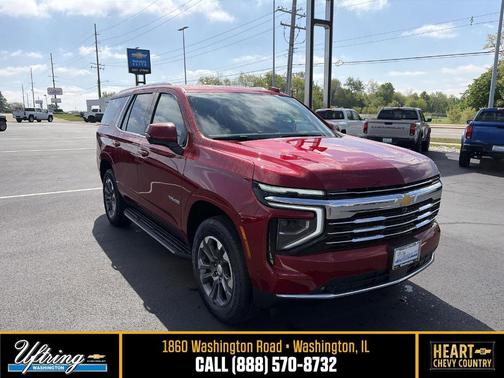 Radiant Red 2026 Chevrolet Tahoe LT