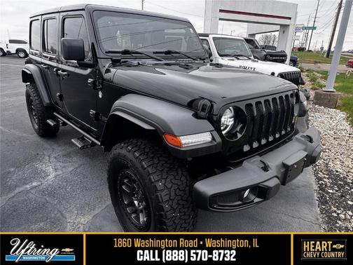 Black Clearcoat 2022 Jeep Wrangler Unlimited Sport