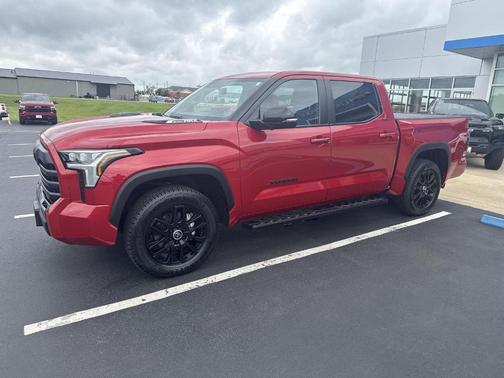 Red 2024 Toyota Tundra Hybrid Limited