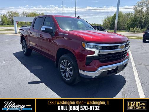 Radiant Red 2024 Chevrolet Silverado 1500 LT