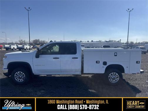 Summit White 2026 Chevrolet Silverado 2500 WT