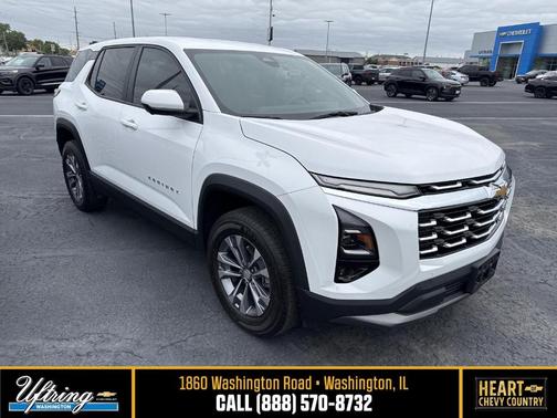 Summit White 2025 Chevrolet Equinox LT