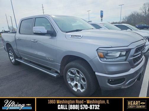 Billet Silver Metallic Clearcoat 2022 RAM 1500 Big Horn