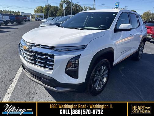 Summit White 2026 Chevrolet Equinox LT