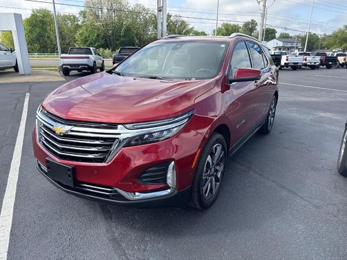 Radiant Red 2024 Chevrolet Equinox Premier