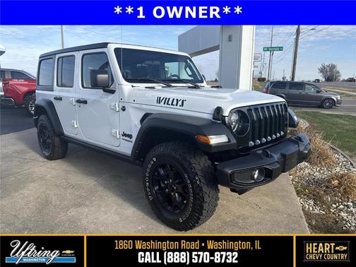 Bright White Clearcoat 2022 Jeep Wrangler Unlimited Sport