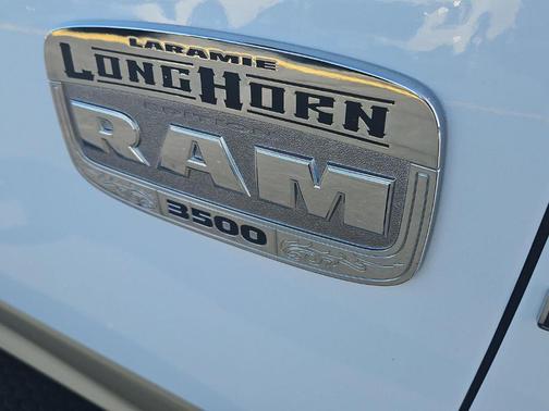 Bright White Clearcoat 2015 RAM 3500 Longhorn