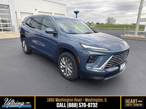 Ocean Blue Metallic 2025 Buick Enclave Preferred