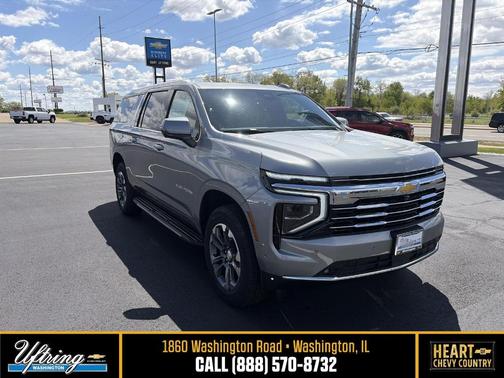 Sterling Gray Metallic 2026 Chevrolet Suburban LT