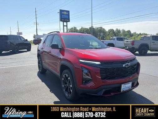 Radiant Red 2027 Chevrolet Equinox RS