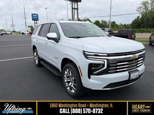 Polar White 2026 Chevrolet Tahoe Premier