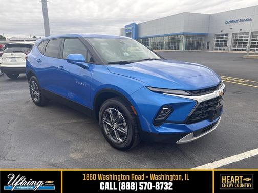 Rip Tide Blue 2025 Chevrolet Blazer LT