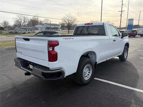 Summit White 2026 Chevrolet Silverado 1500 WT
