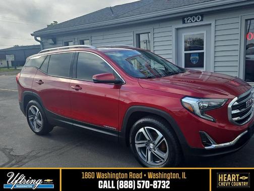 Red Quartz Tintcoat 2019 GMC Terrain SLT