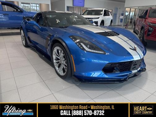 Laguna Blue Metallic Tintcoat 2016 Chevrolet Corvette Z06