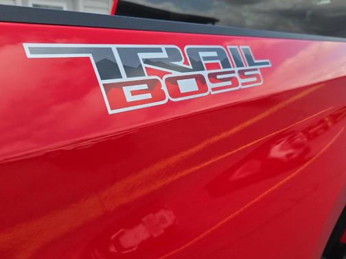 Red 2023 Chevrolet Silverado 1500 Custom Trail Boss