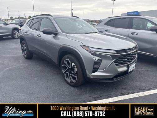 Sterling Gray Metallic 2025 Chevrolet Trax 2RS