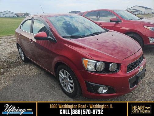 Crystal Red Tintcoat 2015 Chevrolet Sonic LT