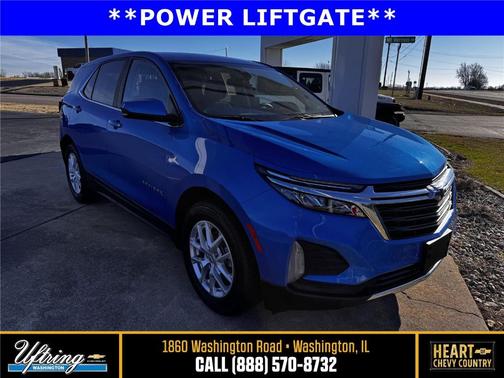 Rip Tide Blue 2024 Chevrolet Equinox LT