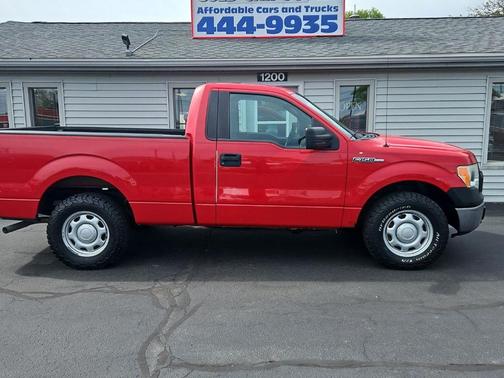 Vermillion Red 2010 Ford F-150 XLT