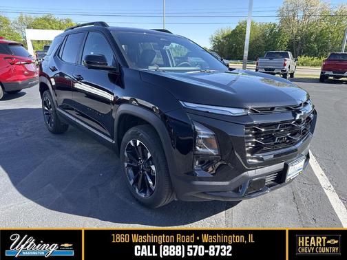 Mosaic Black Metallic 2026 Chevrolet Equinox RS