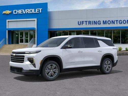 Summit White 2026 Chevrolet Traverse LT