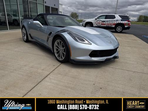 Sterling Blue Metallic 2017 Chevrolet Corvette Grand Sport