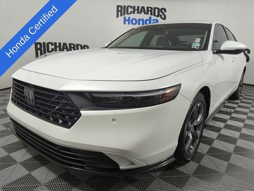 Platinum White Pearl 2024 Honda Accord Hybrid