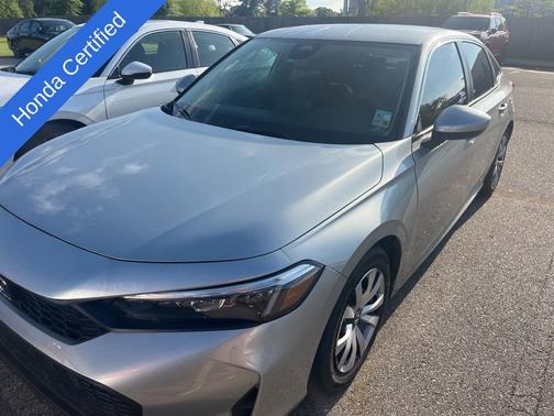 Solar Silver Metallic 2025 Honda Civic