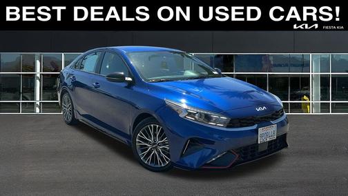Deep Sea Blue 2024 Kia Forte GT-Line
