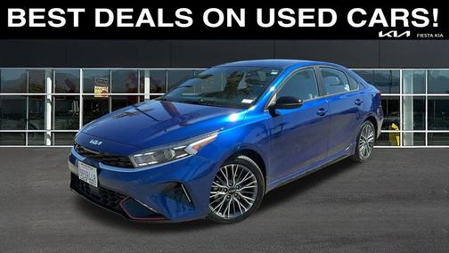 Deep Sea Blue 2024 Kia Forte GT-Line