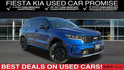 Sapphire Blue 2023 Kia Sorento SX