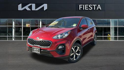Red 2022 Kia Sportage LX