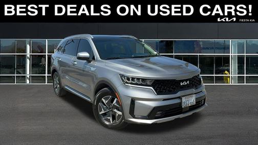 Steel Gray 2023 Kia Sorento Hybrid EX
