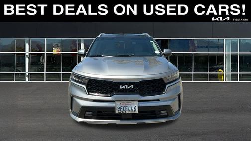 Steel Gray 2023 Kia Sorento Hybrid EX
