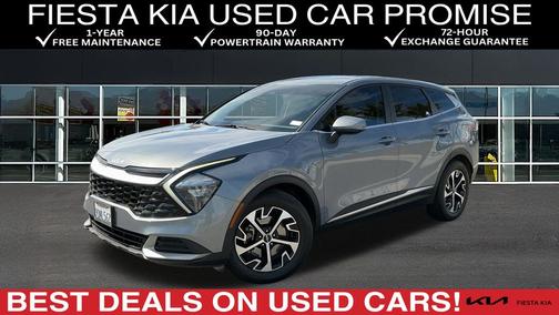Silver 2023 Kia Sportage EX