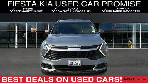Silver 2023 Kia Sportage EX