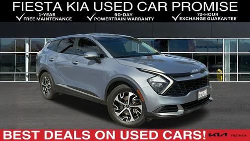 Silver 2023 Kia Sportage EX