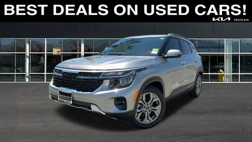 Steel Gray 2024 Kia Seltos S
