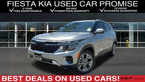 Steel Gray 2024 Kia Seltos S