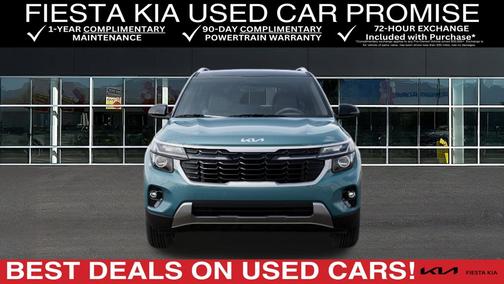 Blue / Black 2026 Kia Seltos S