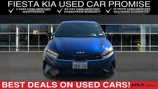 Deep Sea Blue 2024 Kia Forte GT