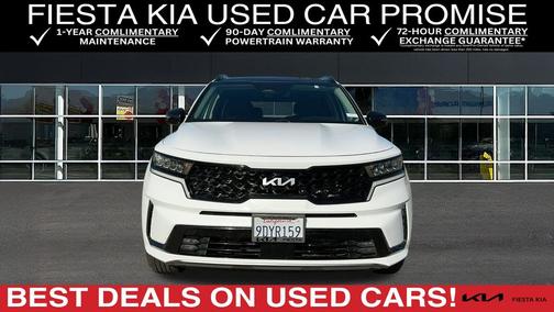 White Pearl 2023 Kia Sorento EX