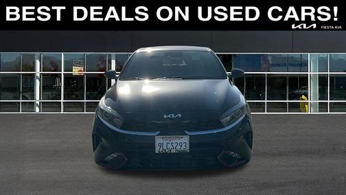 Aurora Black 2024 Kia Forte GT-Line