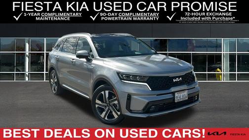 Steel Gray 2023 Kia Sorento Hybrid SX Prestige