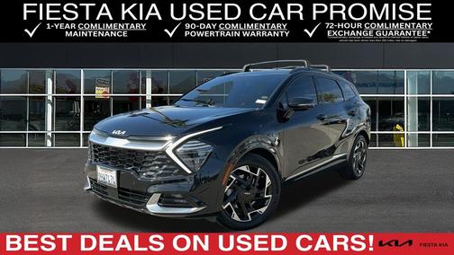 Ebony Black 2023 Kia Sportage SX-Prestige
