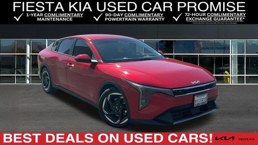 Currant Red 2025 Kia K4 EX