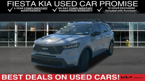 Gray 2022 Kia Sorento S